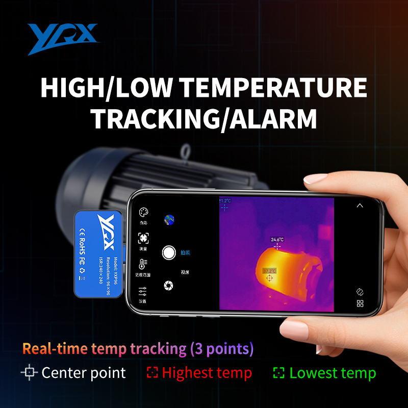 YXP96 Android USB-C Smartphone - огляд і ціна Nf 521 Thermal Imaging Camera