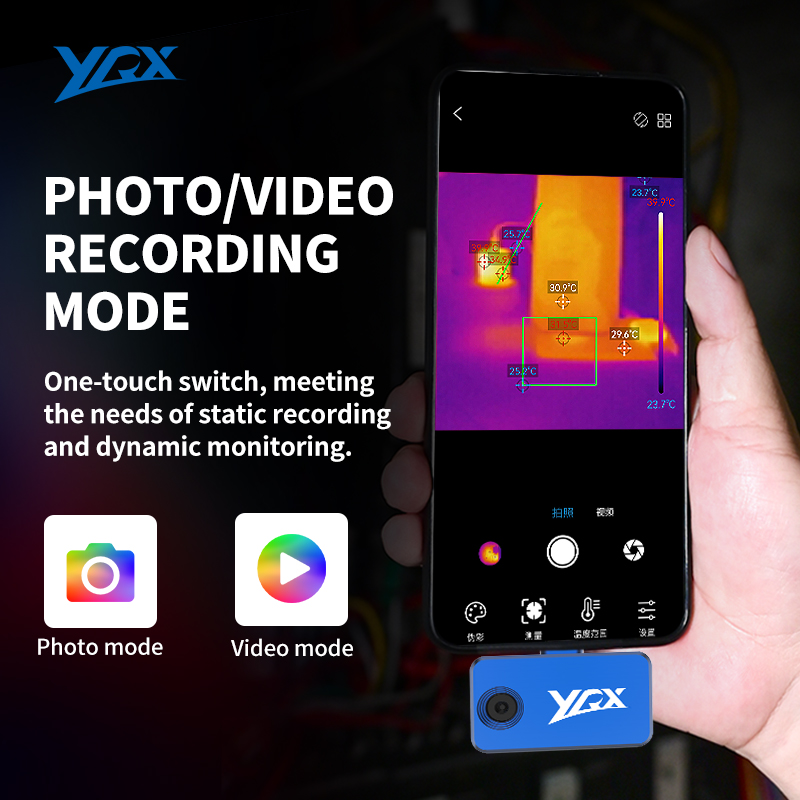 YXP96 Android USB-C Smartphone - огляд і ціна Nf 521 Thermal Imaging Camera