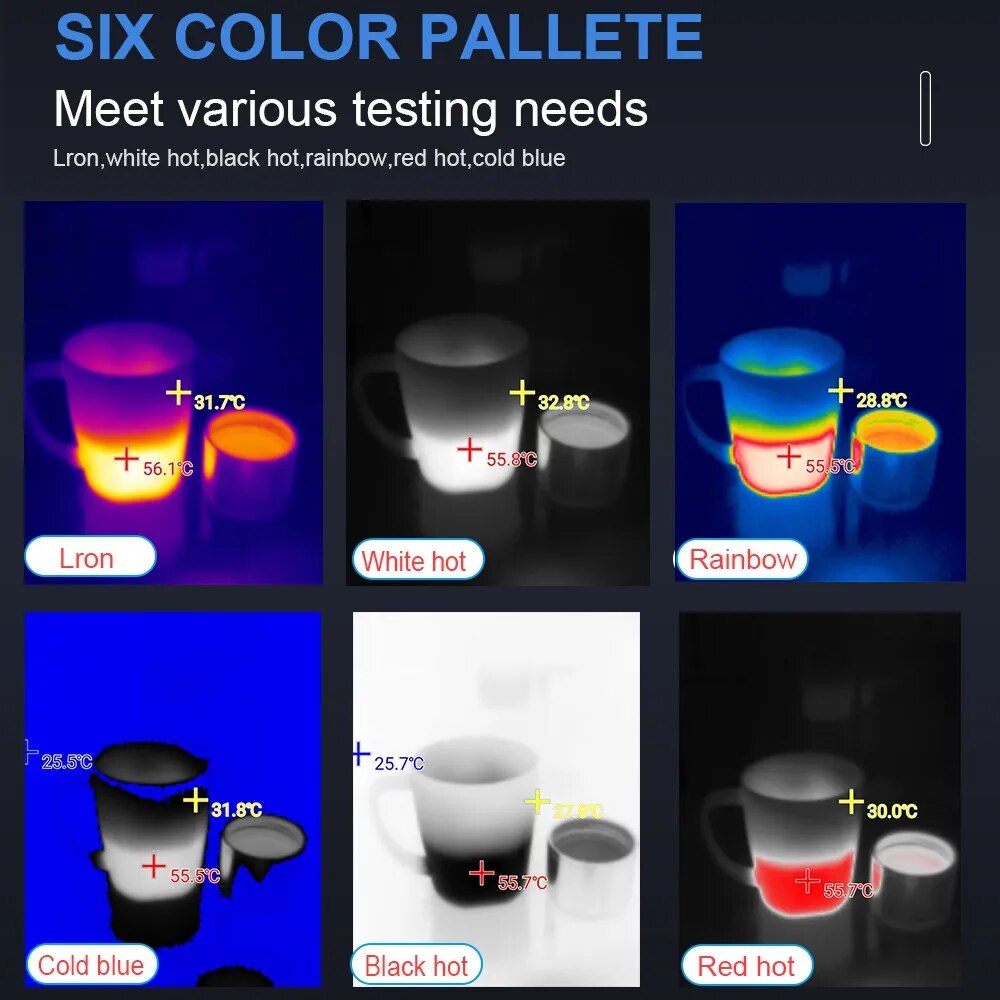 TOOLTOP T7 256*192 Android Typ - огляд і ціна Nf 521 Thermal Imaging Camera