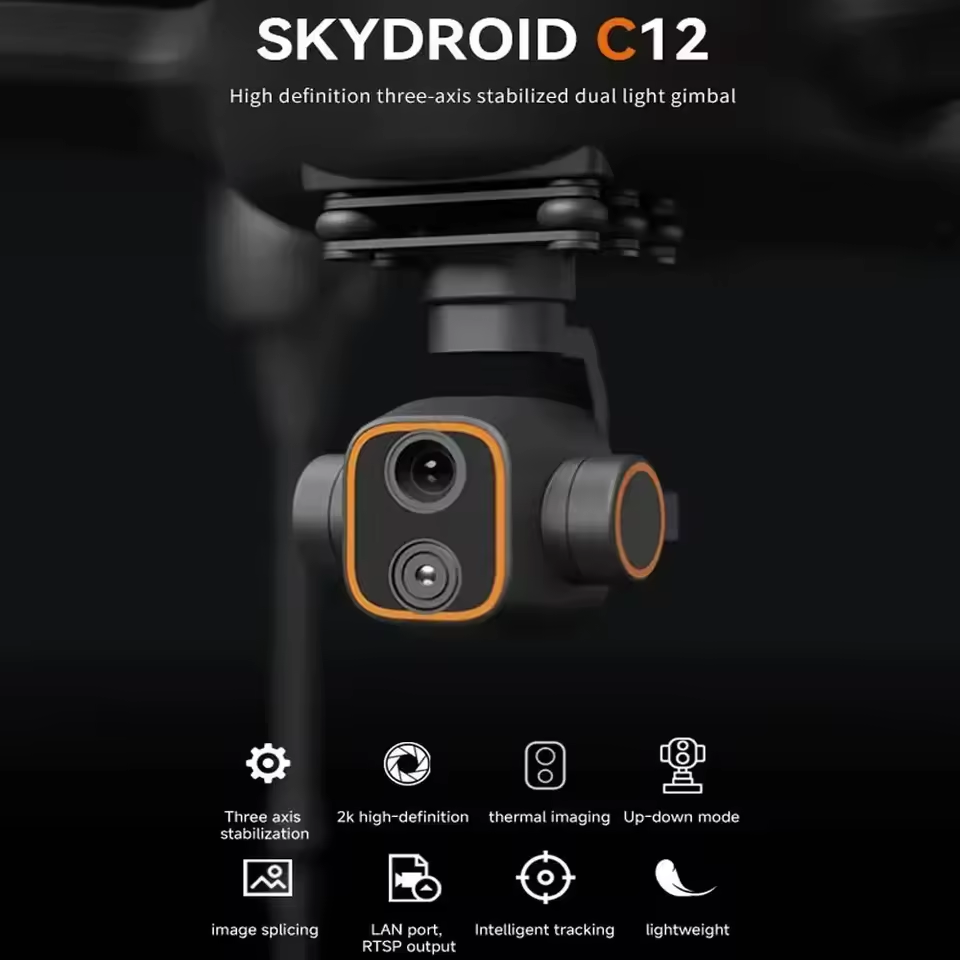 APStoreSkydroid C12 2k HD Ther - огляд і ціна Thermal Imager Drone Gimbal
