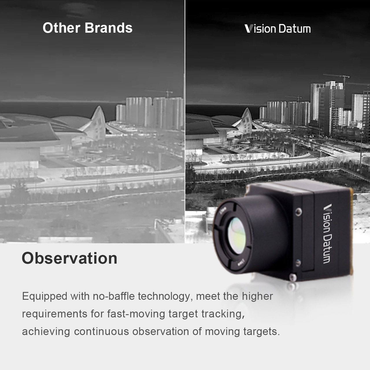 640x512 12μm Uncooled Thermal  - огляд і ціна Thermal Imager Drone Gimbal