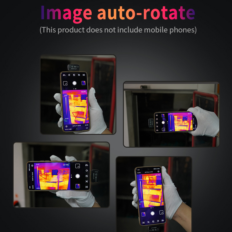 UNI-T Thermal Imager For Mobil - огляд і ціна Thermal Imaging Camera 256X192