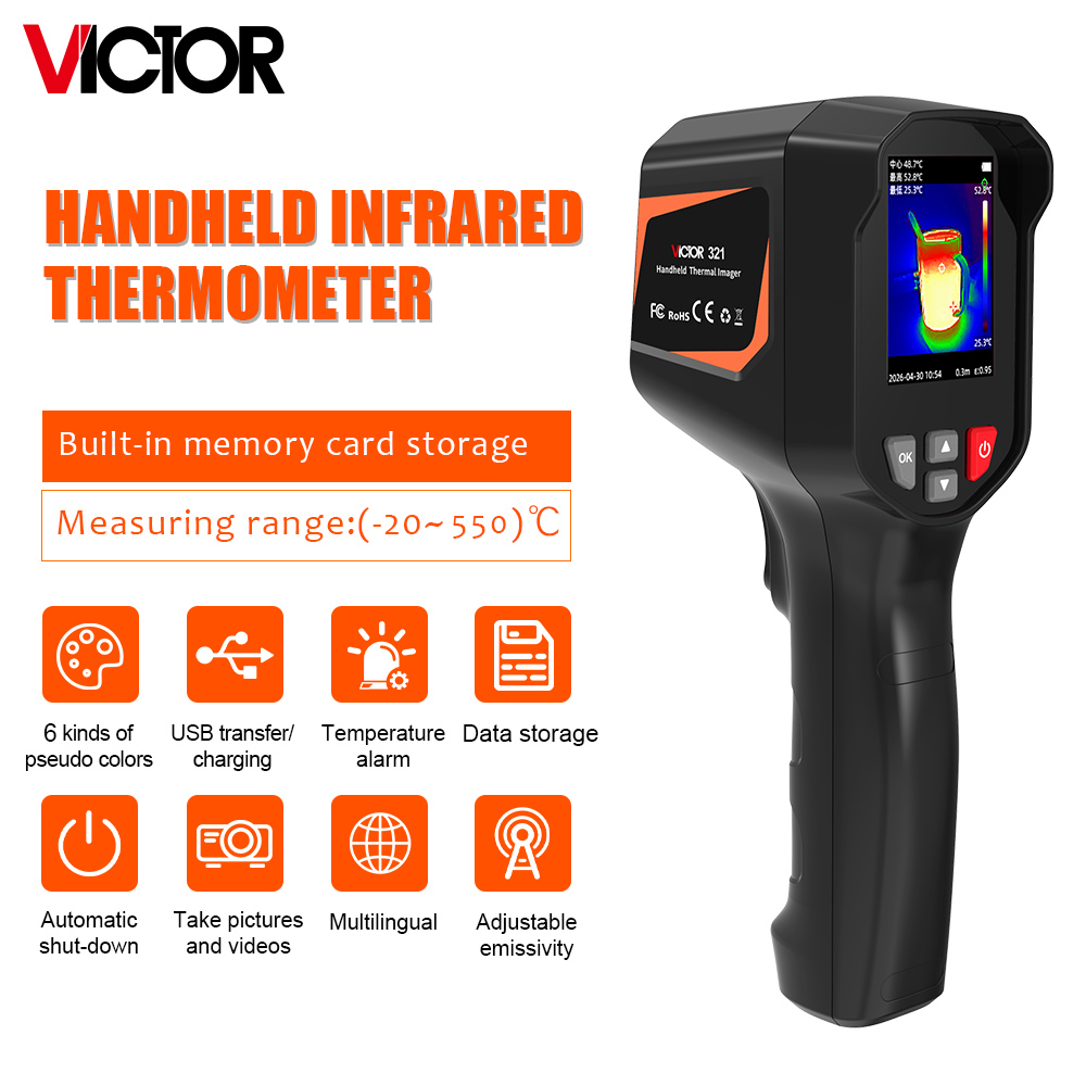 Victor 321 Handheid Infrared T - огляд і ціна Nf 521 Thermal Imaging Camera