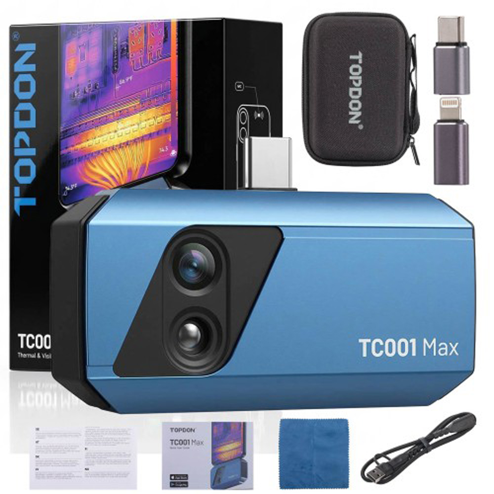 TOPDON TC001 Max Dual-Lens The - огляд і ціна Topdon Tc001 Thermal Camera